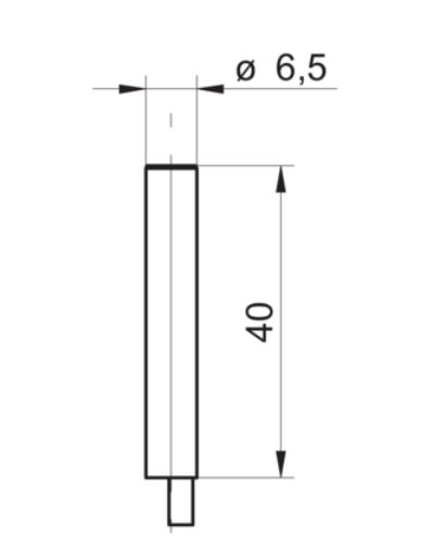 尺寸图.png 电压输出Baumer电感式测距接近开关
